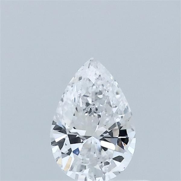 0.33 Carat Pear Lab Grown Diamond, Very Good Polish, D Color, VVS2 Clarity