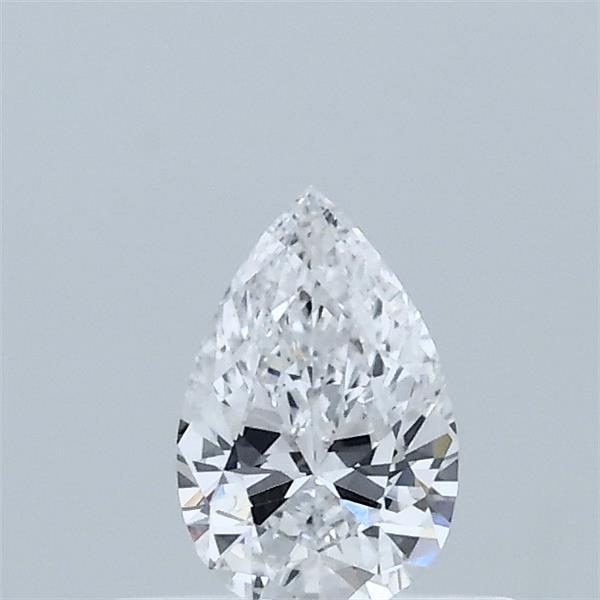 0.33 Carat Pear Lab Grown Diamond, Very Good Polish, D Color, VVS2 Clarity