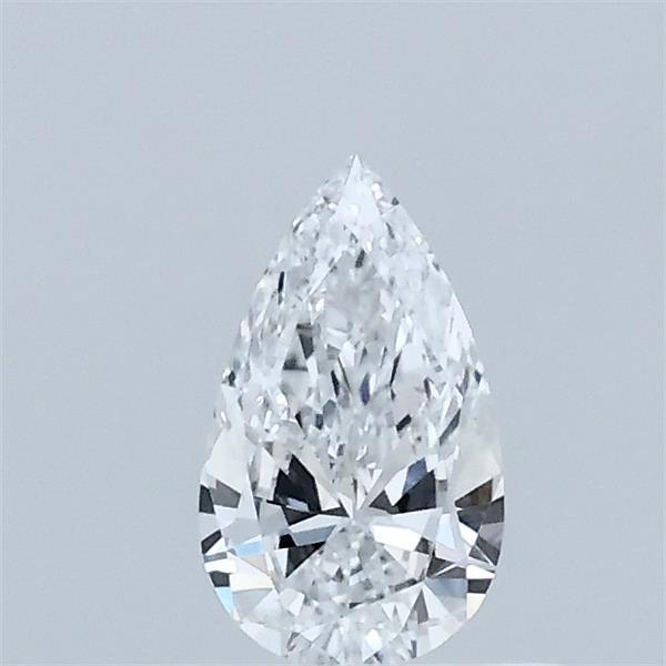 0.33 Carat Pear Lab Grown Diamond, Very Good Polish, D Color, VVS2 Clarity