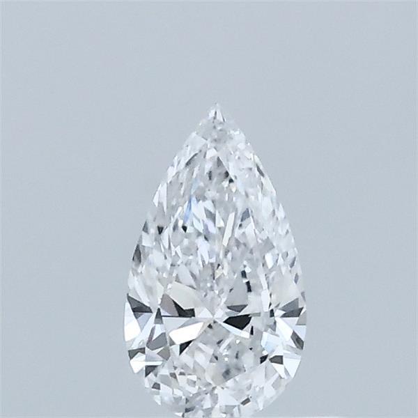 0.33 Carat Pear Lab Grown Diamond, Very Good Polish, D Color, VVS2 Clarity