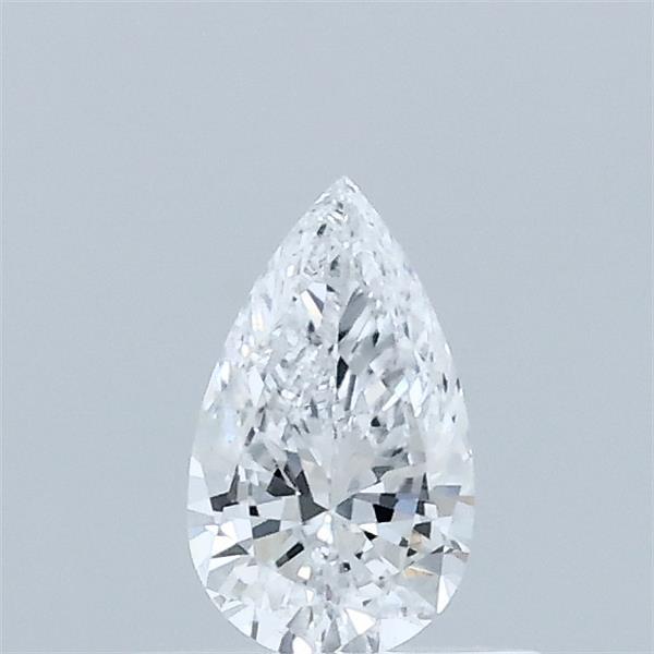 0.33 Carat Pear Lab Grown Diamond, Very Good Polish, D Color, VVS2 Clarity