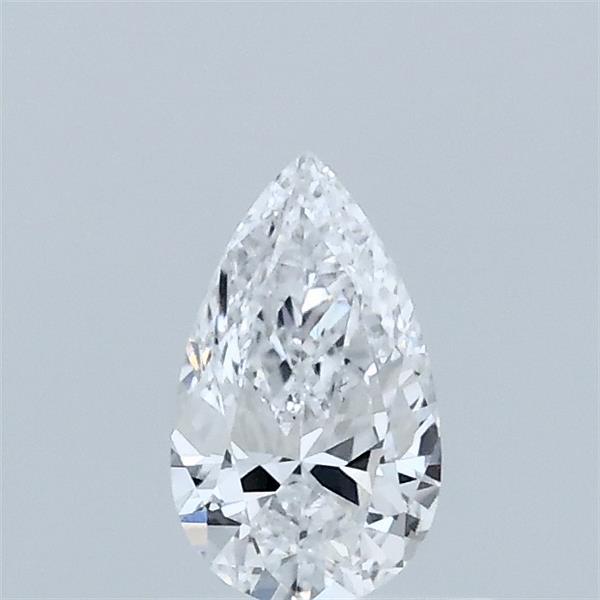 0.33 Carat Pear Lab Grown Diamond, Very Good Polish, D Color, VVS2 Clarity