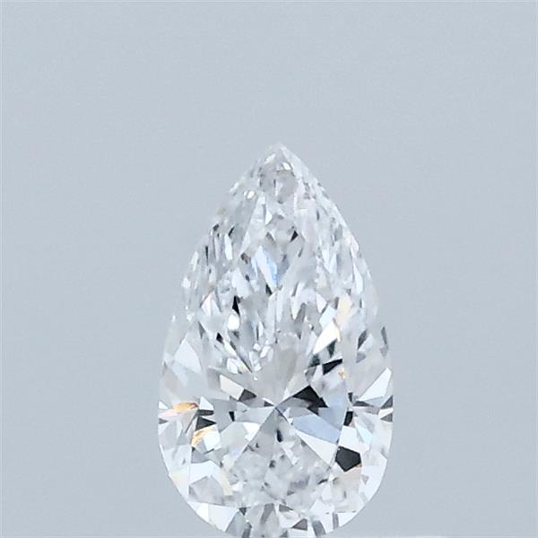 0.33 Carat Pear Lab Grown Diamond, Very Good Polish, D Color, VVS2 Clarity