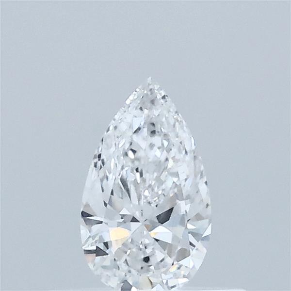 0.33 Carat Pear Lab Grown Diamond, Very Good Polish, D Color, VVS2 Clarity