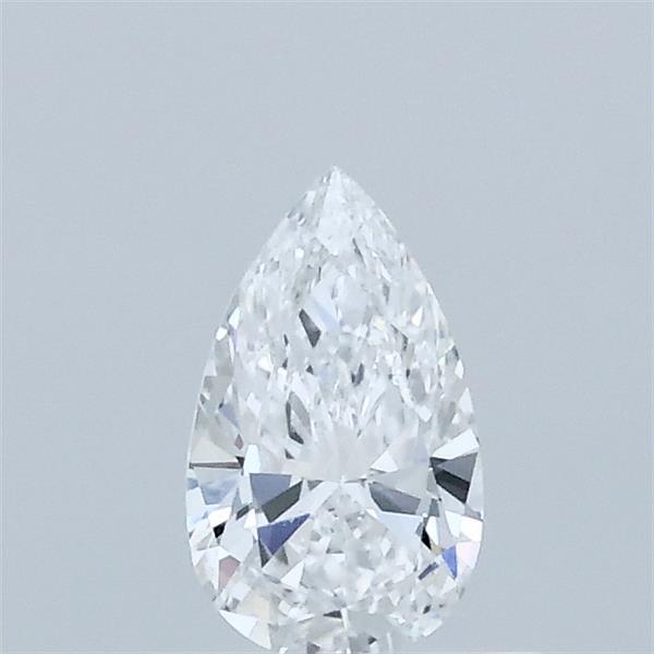 0.33 Carat Pear Lab Grown Diamond, Very Good Polish, D Color, VVS2 Clarity