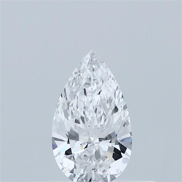 0.33 Carat Pear Lab Grown Diamond, Very Good Polish, D Color, VVS2 Clarity