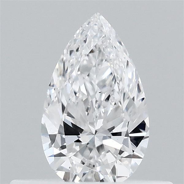 0.34 Carat Pear Lab Grown Diamond, Very Good Polish, D Color, VS1 Clarity