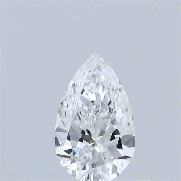 0.34 Carat Pear Lab Grown Diamond, Very Good Polish, D Color, VVS1 Clarity