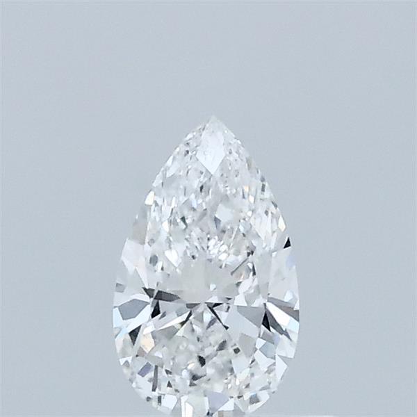 0.34 Carat Pear Lab Grown Diamond, Very Good Polish, D Color, VVS1 Clarity