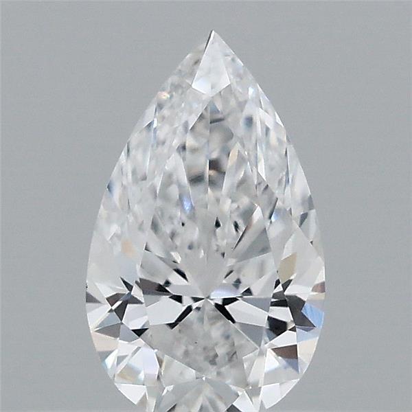 0.34 Carat Pear Lab Grown Diamond, Very Good Polish, D Color, VVS2 Clarity