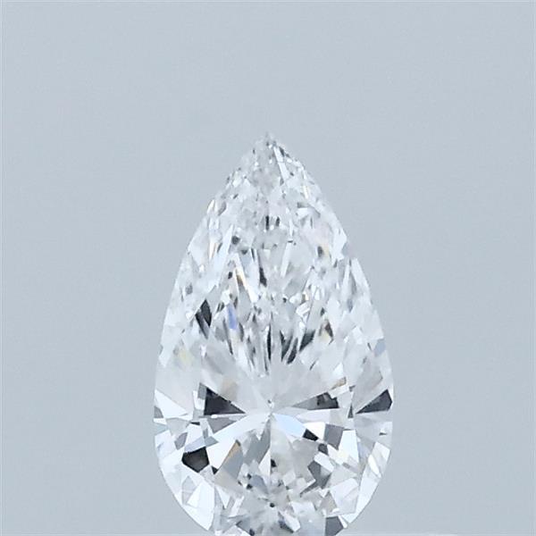 0.34 Carat Pear Lab Grown Diamond, Very Good Polish, D Color, VVS2 Clarity