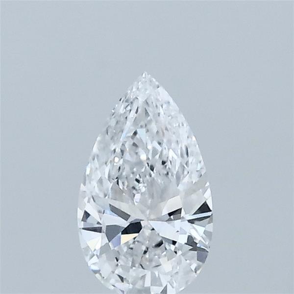 0.34 Carat Pear Lab Grown Diamond, Very Good Polish, D Color, VVS2 Clarity
