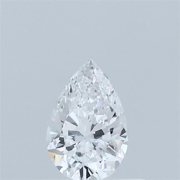 0.34 Carat Pear Lab Grown Diamond, Very Good Polish, D Color, VVS2 Clarity