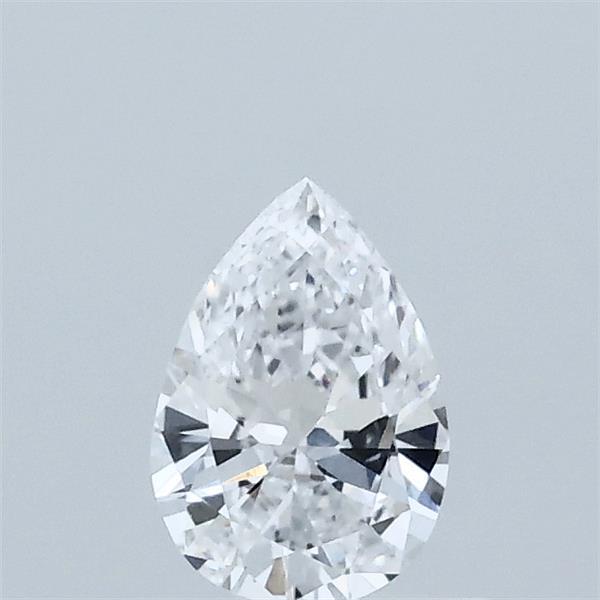 0.34 Carat Pear Lab Grown Diamond, Very Good Polish, D Color, VVS2 Clarity
