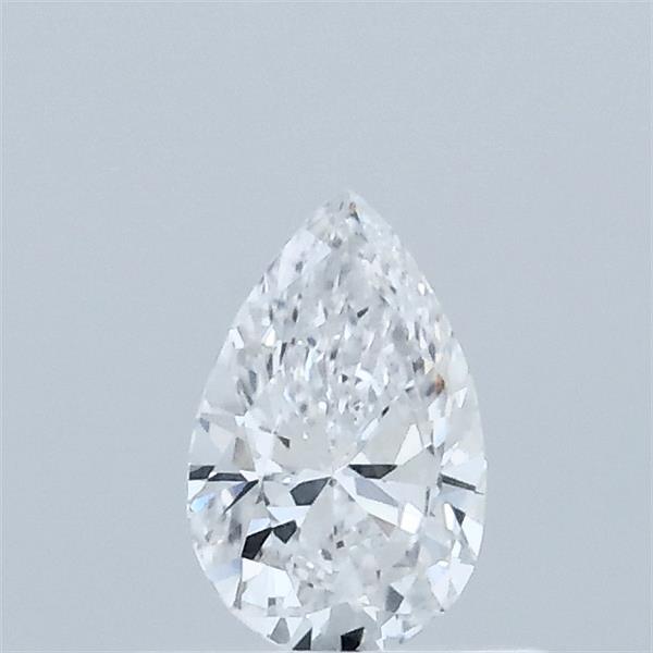 0.34 Carat Pear Lab Grown Diamond, Very Good Polish, D Color, VVS2 Clarity