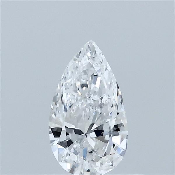 0.34 Carat Pear Lab Grown Diamond, Very Good Polish, D Color, VVS2 Clarity