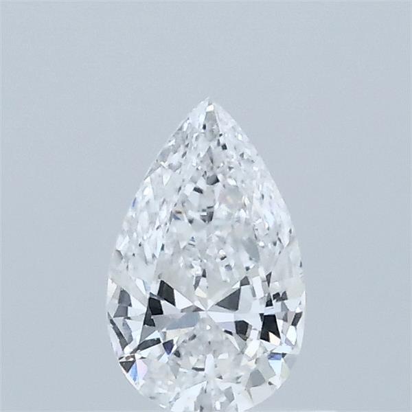 0.35 Carat Pear Lab Grown Diamond, Very Good Polish, D Color, VS1 Clarity