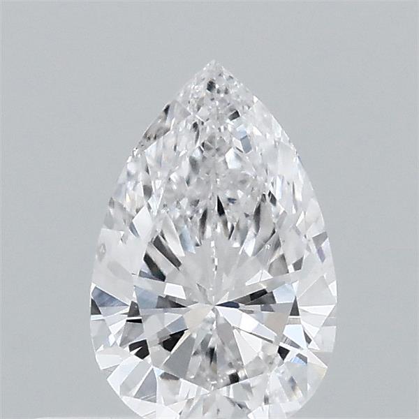 0.35 Carat Pear Lab Grown Diamond, Very Good Polish, D Color, VS1 Clarity