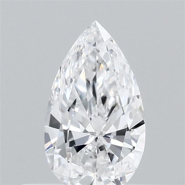 0.35 Carat Pear Lab Grown Diamond, Very Good Polish, D Color, VS1 Clarity