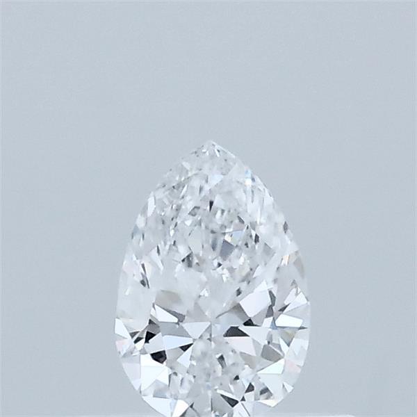 0.35 Carat Pear Lab Grown Diamond, Very Good Polish, D Color, VVS1 Clarity