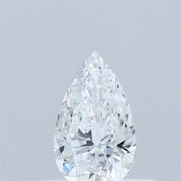 0.35 Carat Pear Lab Grown Diamond, Very Good Polish, D Color, VVS2 Clarity