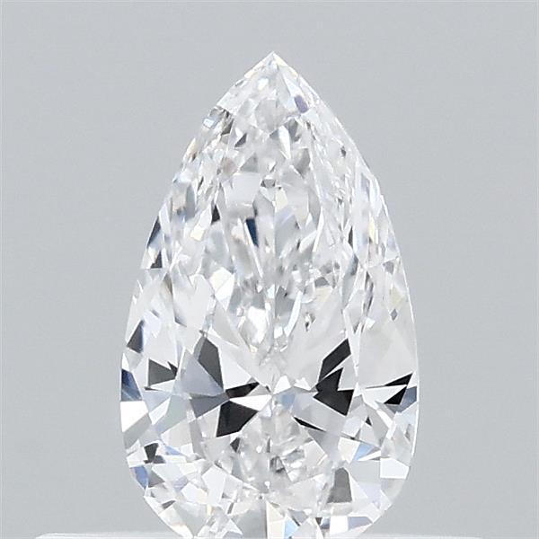 0.36 Carat Pear Lab Grown Diamond, Very Good Polish, D Color, VS1 Clarity