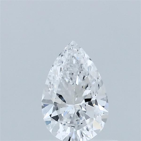 0.36 Carat Pear Lab Grown Diamond, Very Good Polish, D Color, VVS2 Clarity