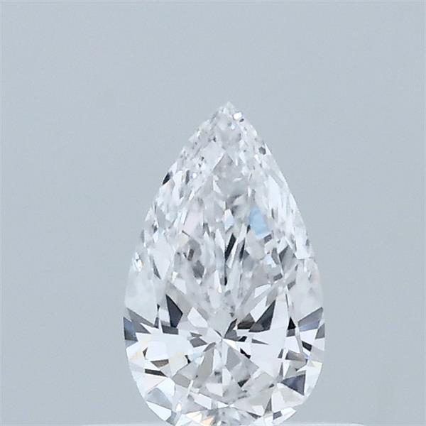 0.36 Carat Pear Lab Grown Diamond, Very Good Polish, D Color, VVS2 Clarity
