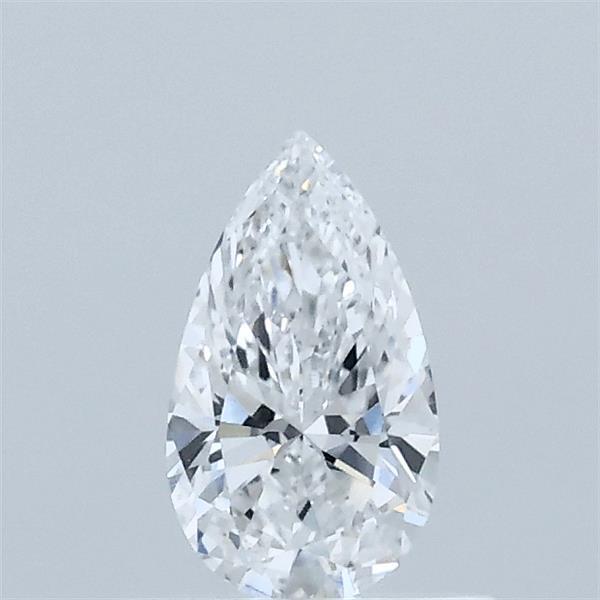 0.37 Carat Pear Lab Grown Diamond, Very Good Polish, D Color, VS1 Clarity