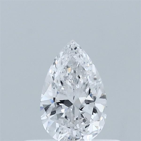 0.37 Carat Pear Lab Grown Diamond, Very Good Polish, D Color, VS1 Clarity