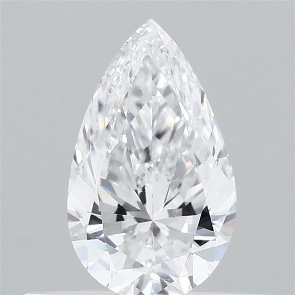 0.37 Carat Pear Lab Grown Diamond, Very Good Polish, D Color, VS1 Clarity