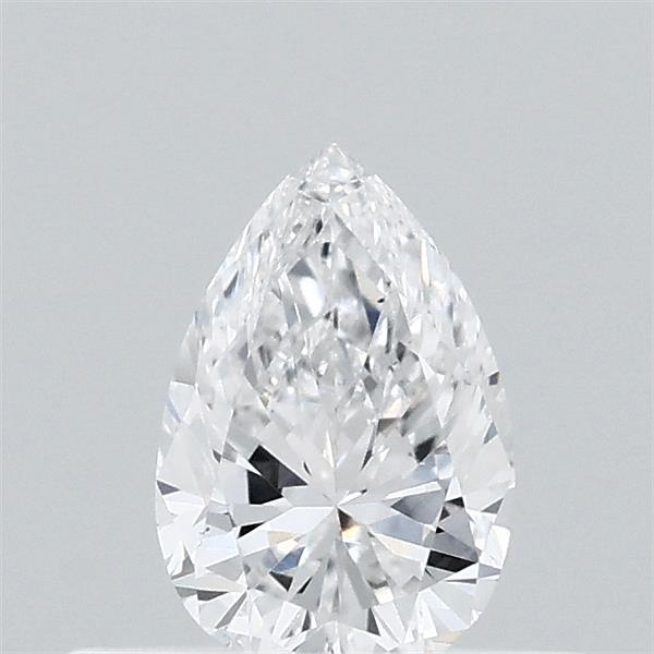 0.37 Carat Pear Lab Grown Diamond, Very Good Polish, D Color, VS1 Clarity