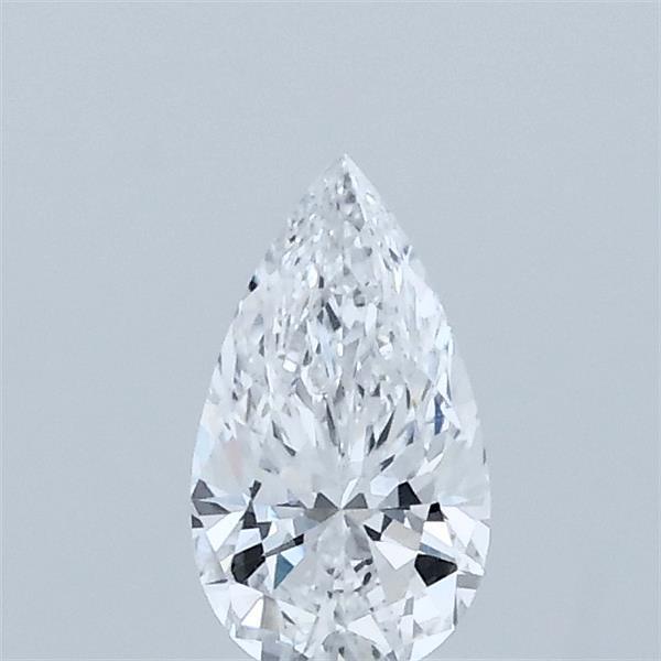 0.38 Carat Pear Lab Grown Diamond, Very Good Polish, D Color, VS1 Clarity