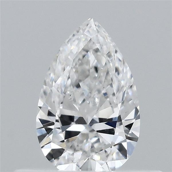 0.38 Carat Pear Lab Grown Diamond, Very Good Polish, D Color, VS1 Clarity