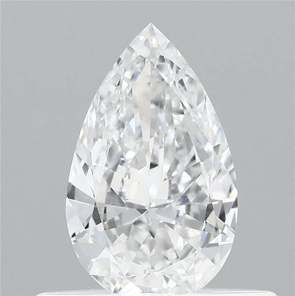 0.38 Carat Pear Lab Grown Diamond, Very Good Polish, D Color, VS1 Clarity