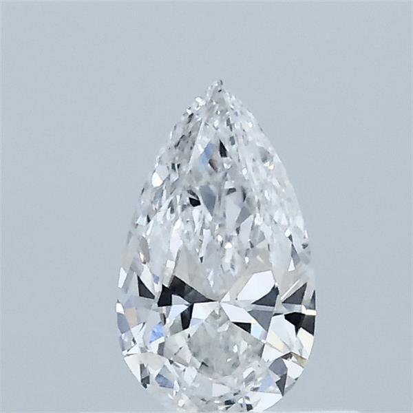 0.38 Carat Pear Lab Grown Diamond, Very Good Polish, D Color, VVS1 Clarity