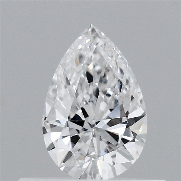 0.38 Carat Pear Lab Grown Diamond, Very Good Polish, E Color, VS1 Clarity