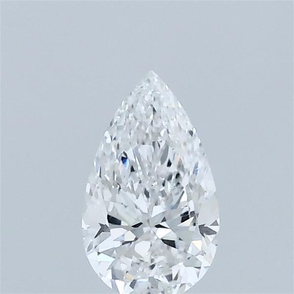 0.38 Carat Pear Lab Grown Diamond, Very Good Polish, E Color, VVS1 Clarity