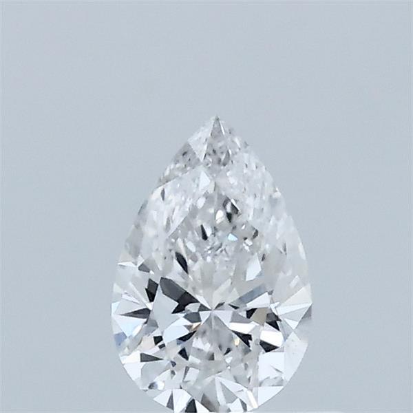 0.38 Carat Pear Lab Grown Diamond, Very Good Polish, E Color, VVS2 Clarity