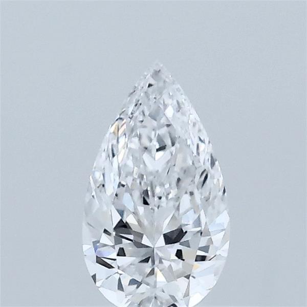 0.39 Carat Pear Lab Grown Diamond, Very Good Polish, D Color, VVS2 Clarity