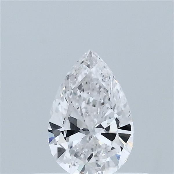 0.39 Carat Pear Lab Grown Diamond, Very Good Polish, E Color, VVS2 Clarity