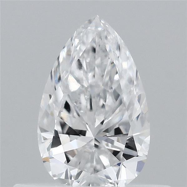 0.42 Carat Pear Lab Grown Diamond, Very Good Polish, D Color, VVS1 Clarity