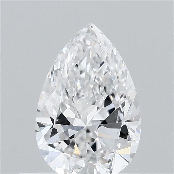 0.43 Carat Pear Lab Grown Diamond, Very Good Polish, D Color, VS1 Clarity