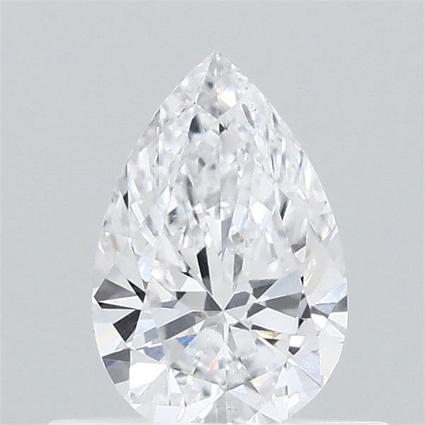 0.43 Carat Pear Lab Grown Diamond, Very Good Polish, D Color, VS1 Clarity