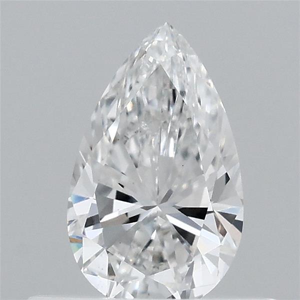 0.43 Carat Pear Lab Grown Diamond, Very Good Polish, E Color, VS1 Clarity