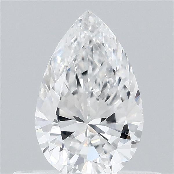 0.44 Carat Pear Lab Grown Diamond, Very Good Polish, D Color, VS1 Clarity