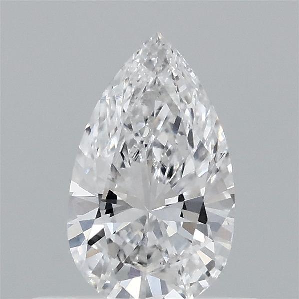 0.44 Carat Pear Lab Grown Diamond, Very Good Polish, D Color, VS1 Clarity