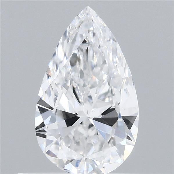 0.45 Carat Pear Lab Grown Diamond, Very Good Polish, D Color, VS1 Clarity