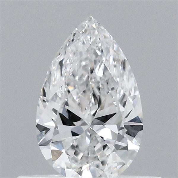 0.46 Carat Pear Lab Grown Diamond, Very Good Polish, E Color, VS1 Clarity