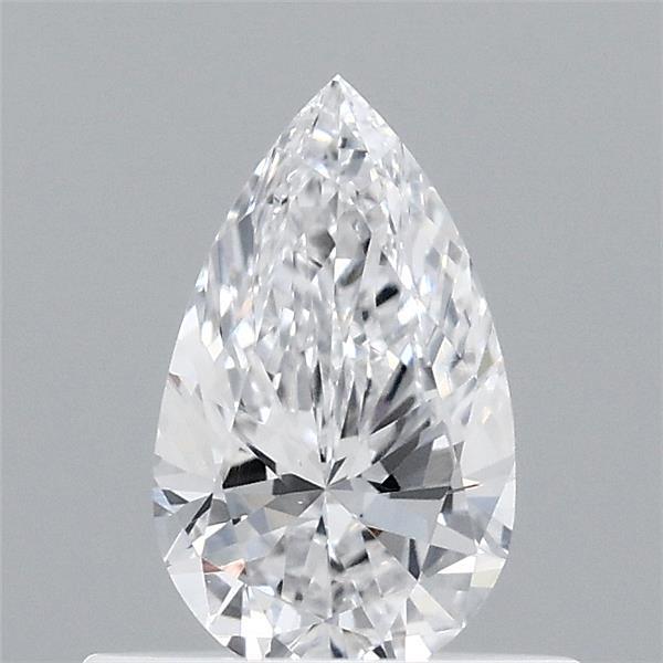 0.48 Carat Pear Lab Grown Diamond, Very Good Polish, D Color, VS1 Clarity